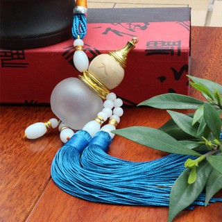 Bình đựng tinh dầu hình Hồ lô phong thủy treo xe, treo phòng