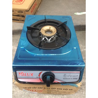 Bếp ga đơn inox Milux