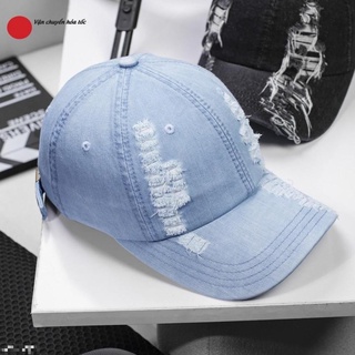 Nón lưỡi trai vải jean sành điệu, mềm mại với da đầu