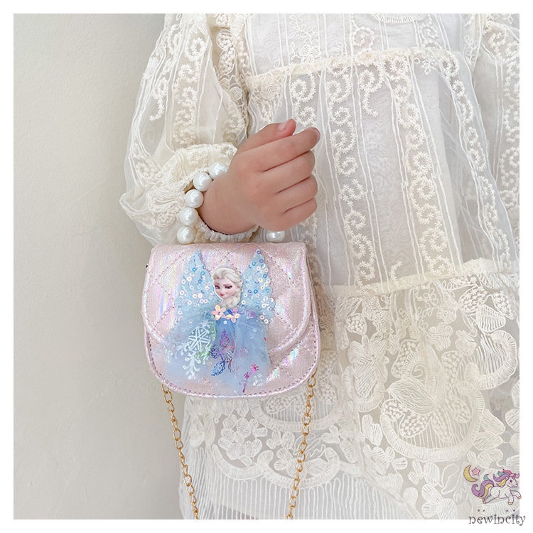 Balo Công Chúa In Họa Tiết Hoạt Hình Phong Cách Hàn Quốc Cho Bé Gái