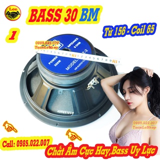 LOA BASS 3 TẤC CÔN 65 BM XƯƠNG SẮT GÂN VẢI TỪ 156 - GIÁ 1 CHIẾC BASS 30 BM SẮT