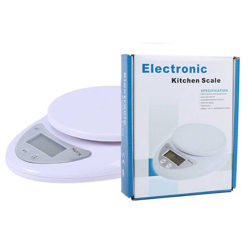 Cân Điện Tử Nhà Bếp Mini Electronic Kitchen Scale 5Kg.