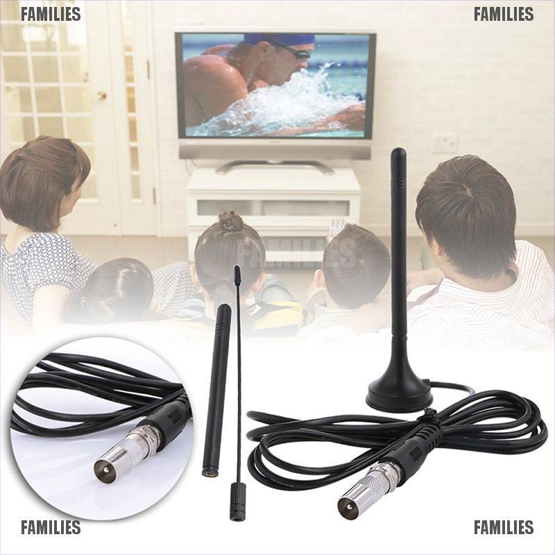 Ăng Ten Trong Nhà Families.30dbi Dvb-t / Fm Cho Tv Hdtv 50 Dặm Và Phụ Kiện