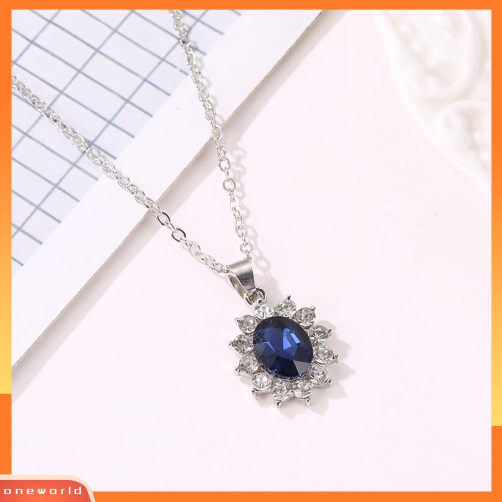 Bộ Trang Sức 2 Món Bằng Kim Loại Hình Hoa Đính Đá Zircon Thanh Lịch Cho Cô Dâu