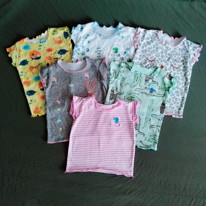 15k nhiều mẫu Áo thun bé gái HOTGA mềm đẹp