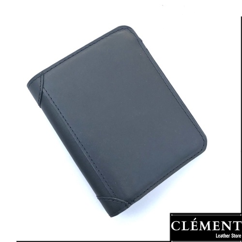 Ví da nam cao cấp, bóp ví nam da bò thật Clément – CM026 - BH 12 tháng - Full box