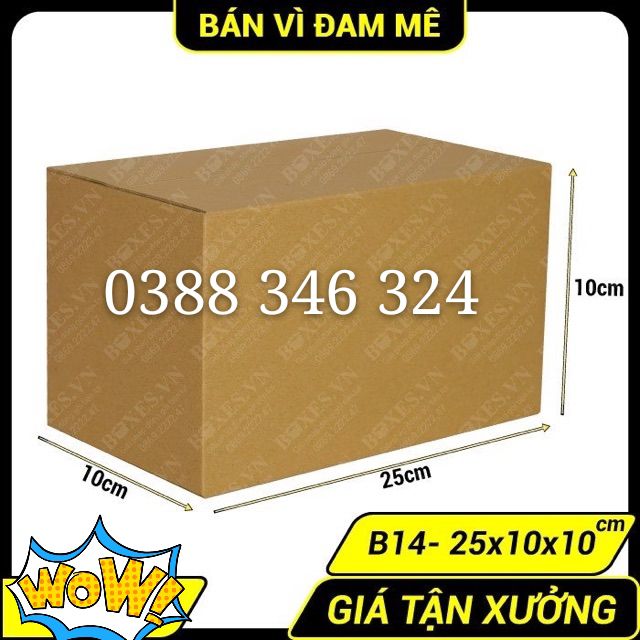 Hộp carton 25*10*10cm