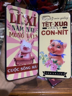 Ốp lưng xiaomi mi 8 lite heo lì xì