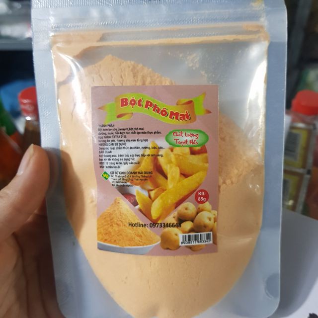 Bột Phô Mai Lắc Hàng Việt Nam Túi Zip Gói 85g