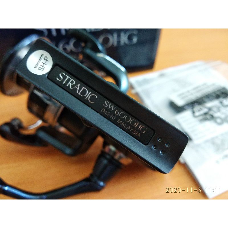 Máy Câu Cá Shimano 2020 Stradic SW 6000HG - Máy Đứng