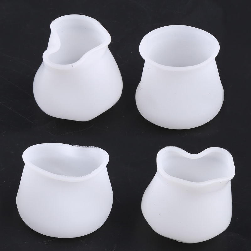 Set 4 Miếng Silicone Bọc Bảo Vệ Chân Bàn / Ghế / Sàn Nhà Tiện Dụng