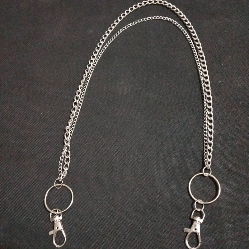 Dây Xích Hai Lớp 2201 Đơn Giản Phong Cách Hip Hop Cho Nam Và Nữ