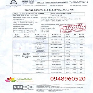 Ngũ Cốc MinMin 2Kg Siêu Lợi Sữa