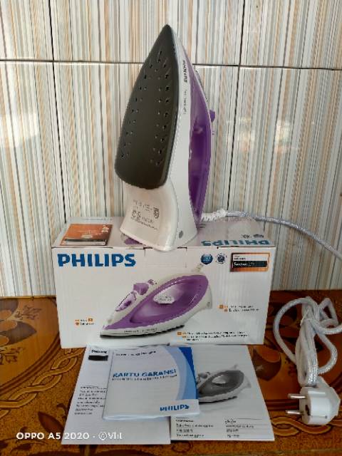 Philips Bàn Ủi Hơi Nước Gc1418 / 35 Màu Tím Chất Lượng Cao