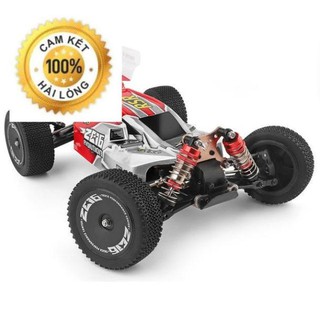xe điều khiển wltoys 144001 60km/h chuẩn thi đấu 4wd sườn kim loại phuộc nhôm