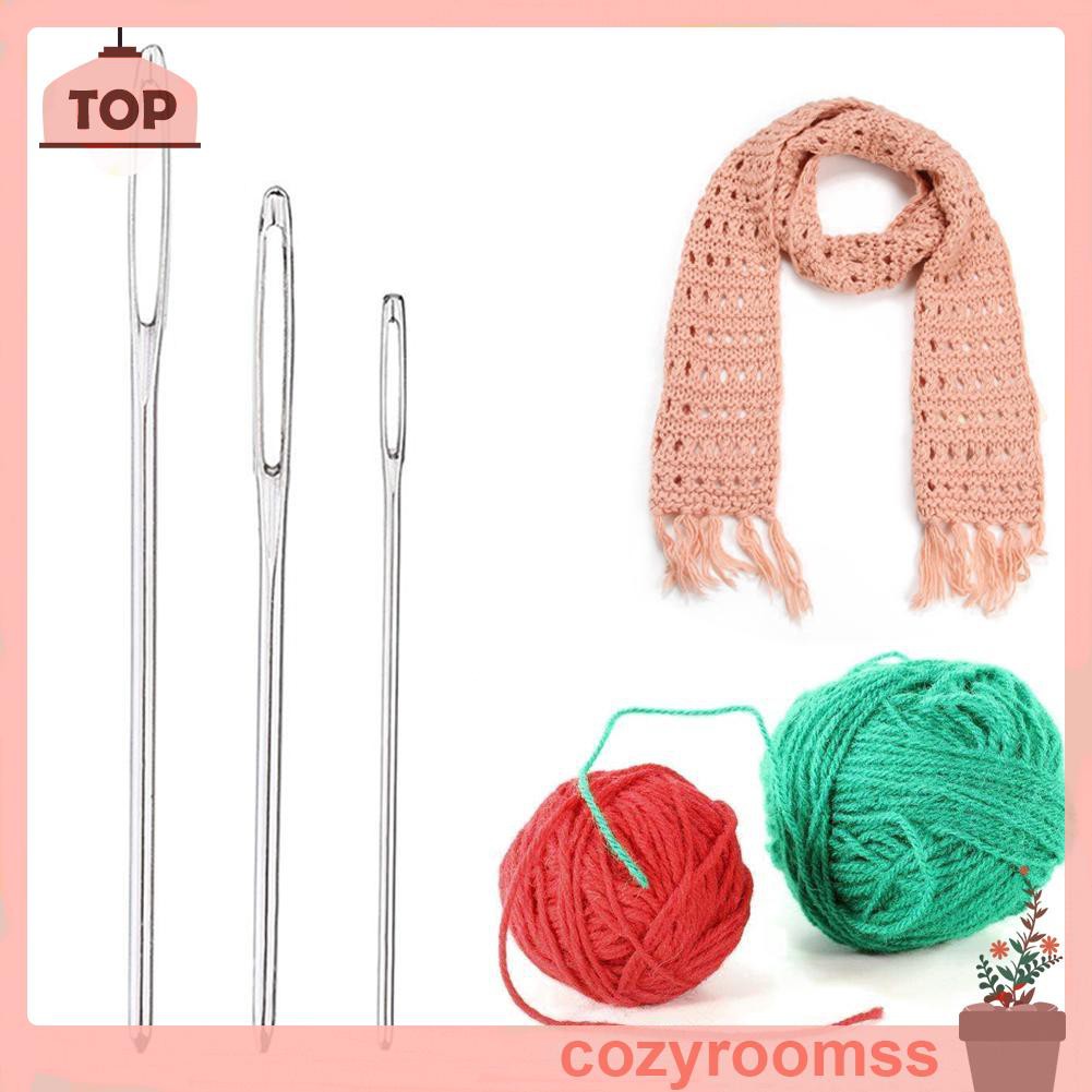 Set 9 kim đan len kim loại mắt lớn tiện lợi