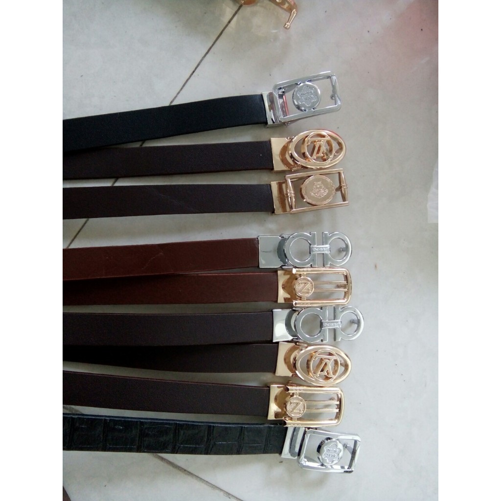 Thắt lưng nữ da bò thật