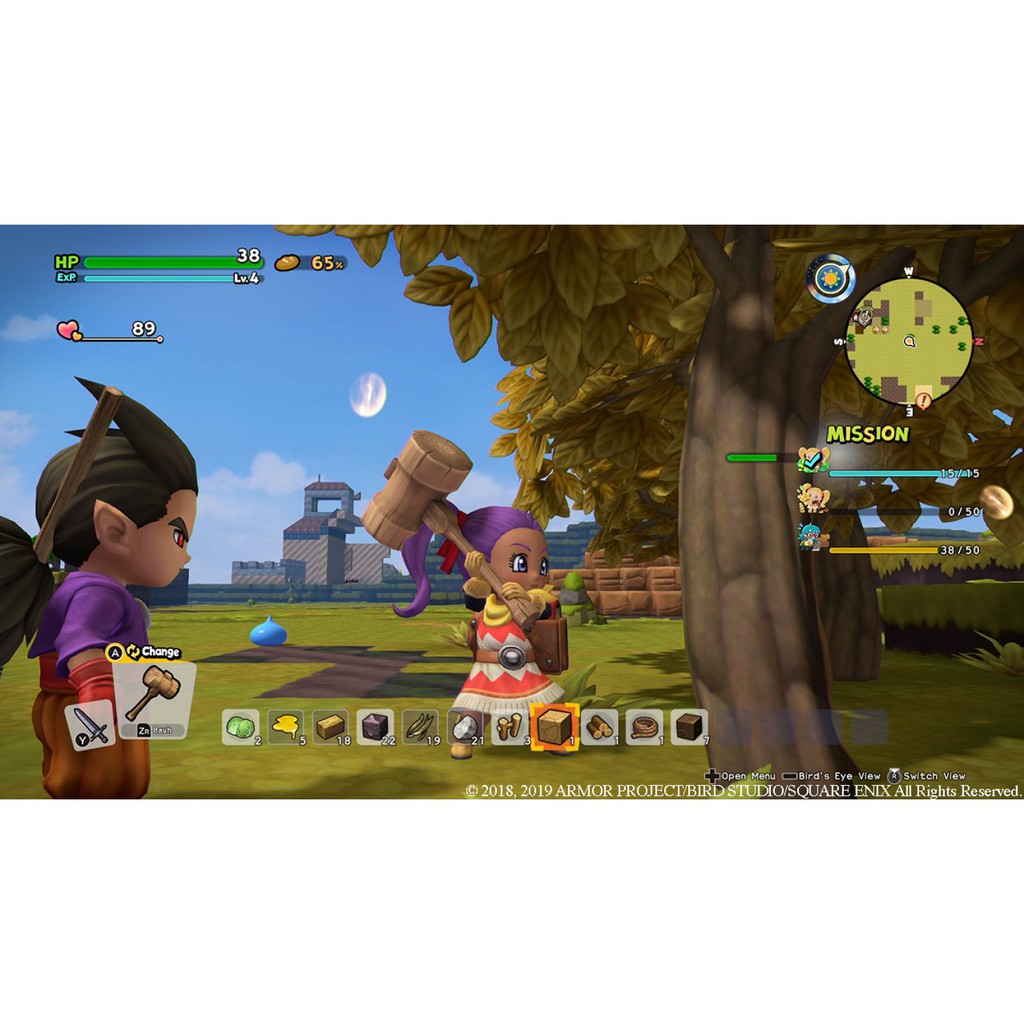 Đĩa Game PS4 - Dragon Quest Builders 2 Hệ US