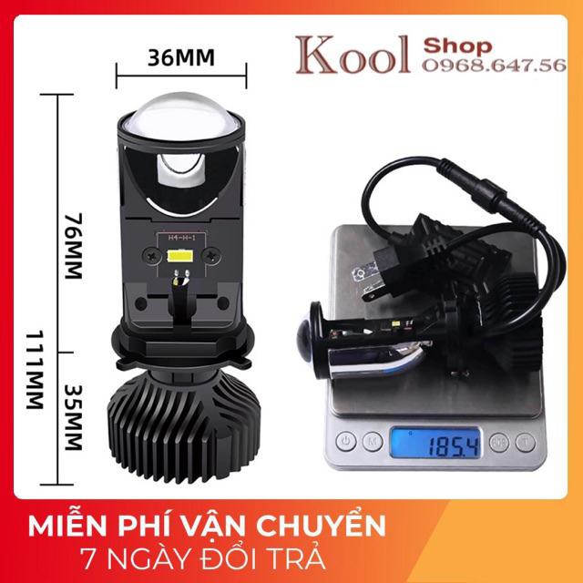 [ HOT NHẤT ] Đèn Pha Bi Cầu Mini L6K Ánh Sáng Trắng Cắt Xenon