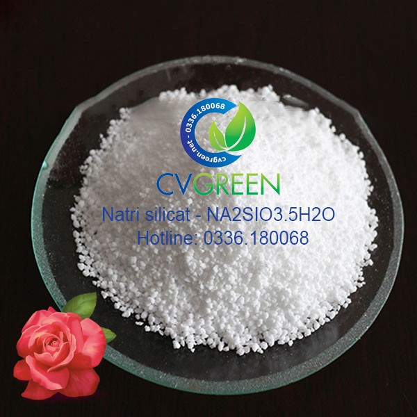Natri silicat - NA2SIO3.5H2O - Sodium Metasilicate Pentahydrate - Phân Silic tan (gói 1kg)