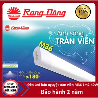 Đèn bán nguyệt LED Rạng Đông M36 1M2 20W-40W ánh sáng trắng (Ship hỏa tốc chat với shop)
