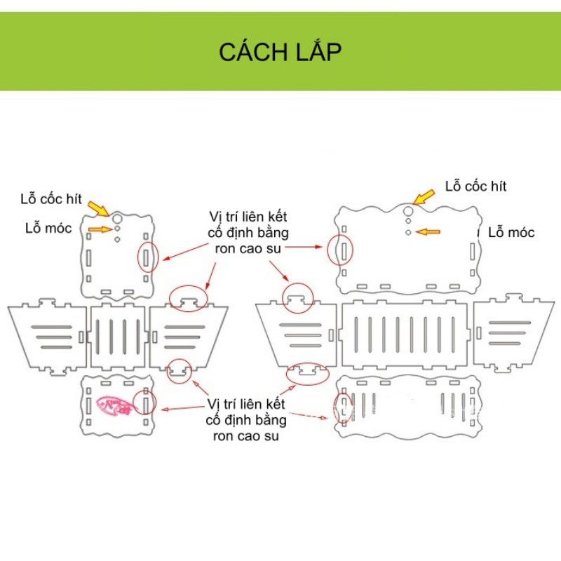 Box Trồng Cây Acrylic | Box Lắp Ghép Đa Năng