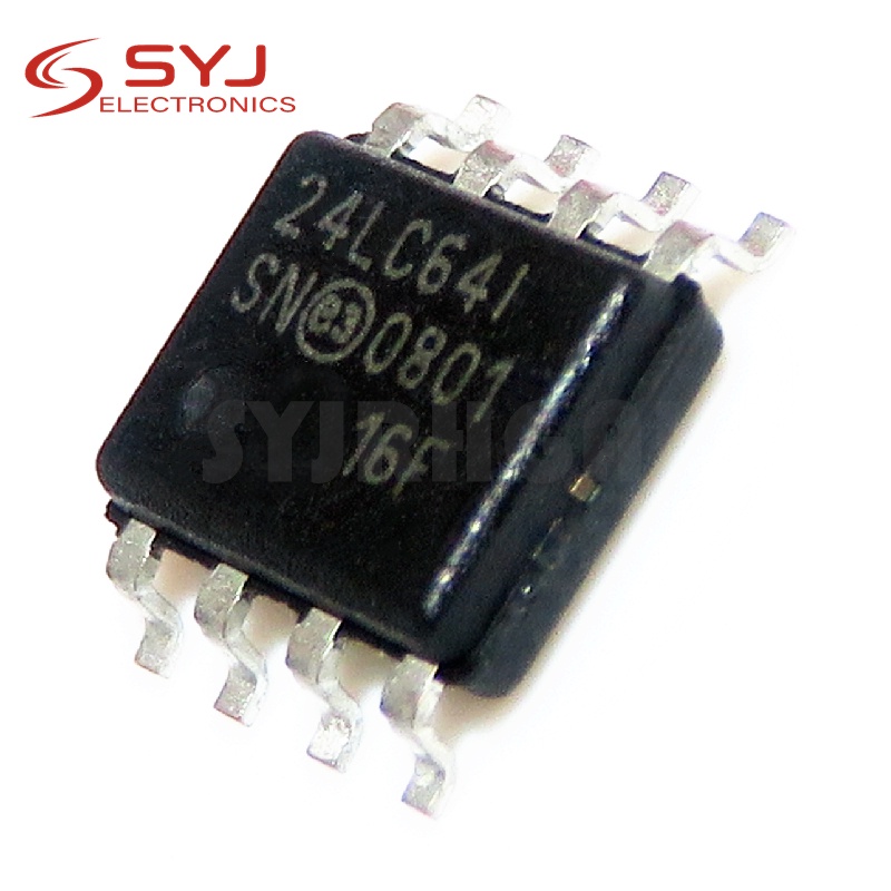 Bộ 10 linh kiện điện tử 24lc64t-i / sn sop-8 24lc64t-i sn sop8 24lc64 sop 24lc64i 24lc641 tiện lợi