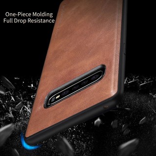 Ốp lưng da PU X-level cho S10/ S10 plus da siêu đẹp.