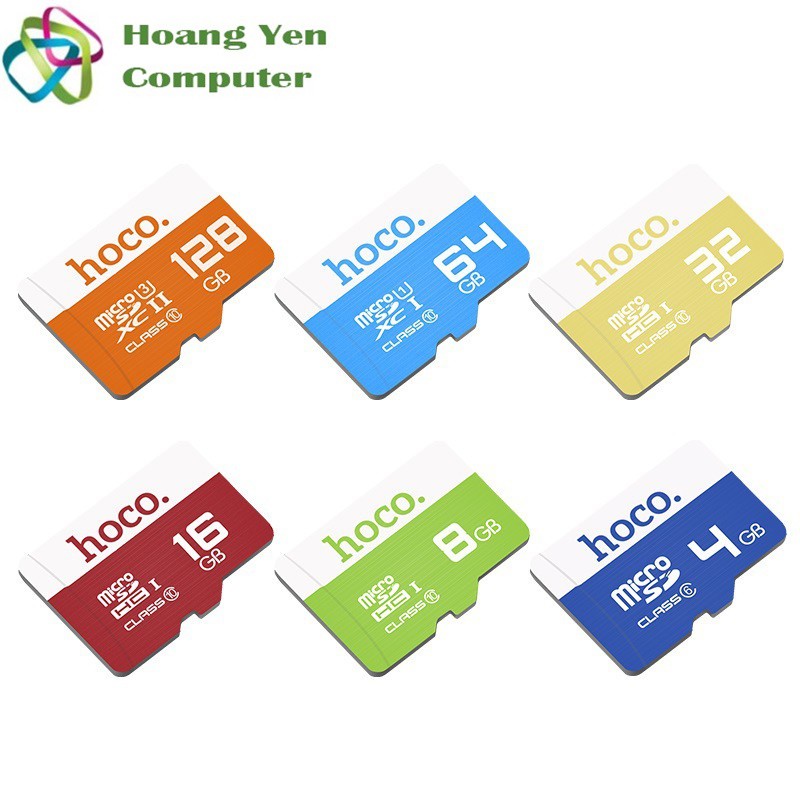 Thẻ Nhớ MICRO SDXC 64GB Hoco Class 10 95MB/S Chống Nước - BH 5 Năm - Hoàng Yến Computer