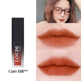 Son Loudi Màu Cam Đất Mã 04
