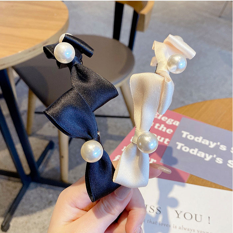 Cài tóc đính ngọc trai nhân tạo thời trang Hàn Quốc thanh lịch