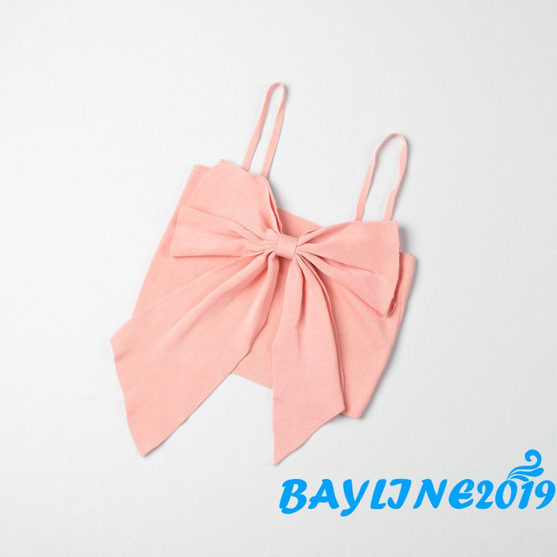 Áo Lửng Hai Dây Màu Trơn Quyến Rũ Thời Trang Cho Nữ