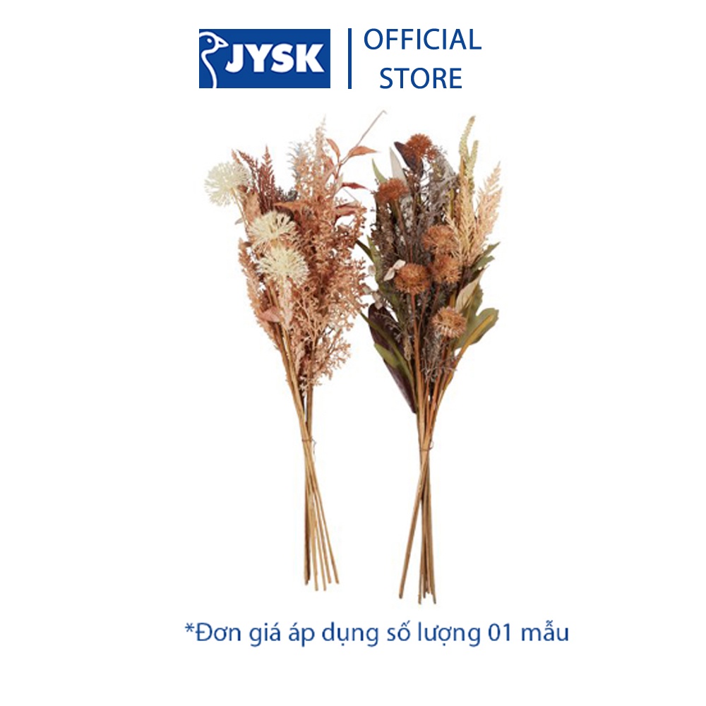 Hoa trang trí | JYSK David | nhựa PE/polyester | nhiều màu | C65cm