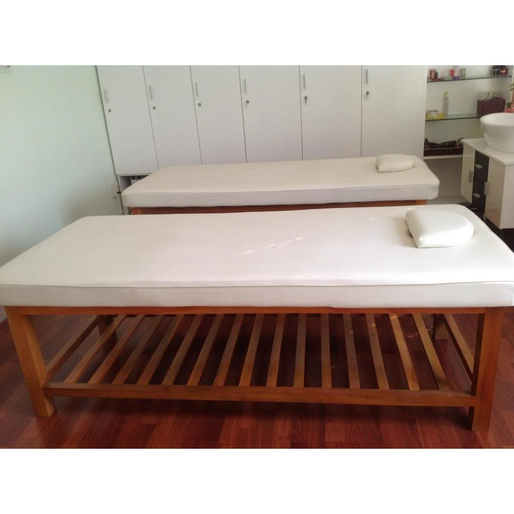 Giường gỗ Spa Massage
