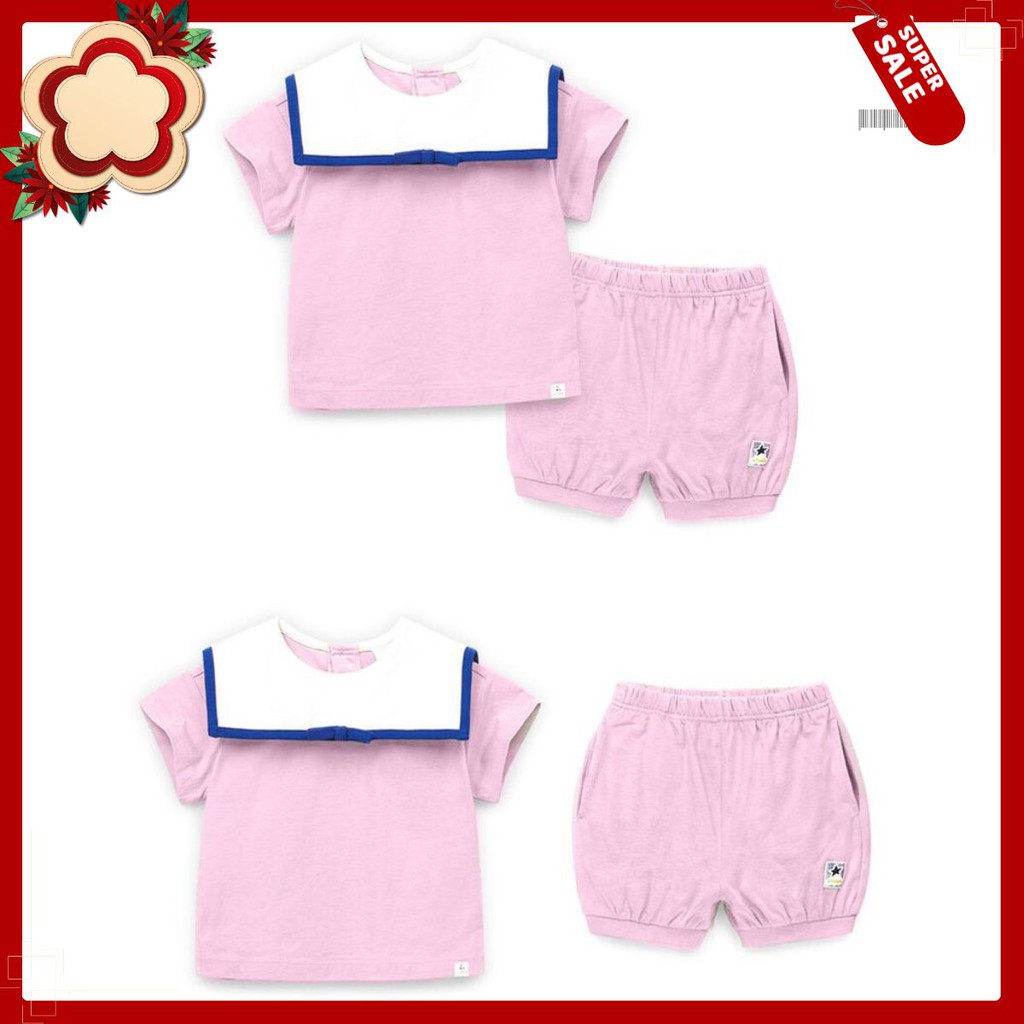 [Maru house]Bộ đồ cổ thủy thủ đáng yêu Pimpollo xuất Hàn cho bé trai, bé gái_hàng chính hãng cao cấp SIÊU HOT