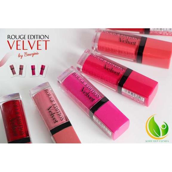 Son Kem Lì BOURJOIS Rouge Edition Velvet 7.7ml - Chính Hãng | BigBuy360 - bigbuy360.vn