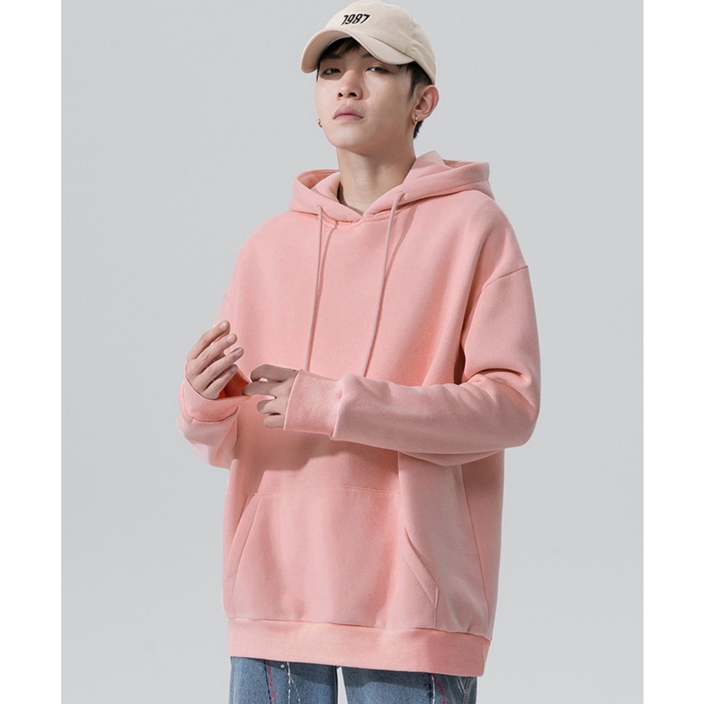 Áo hoodie cao cấp - áo hoodie nam nữ from rộng trơn nhiều màu chất nỉ hàng nhập Quảng Châu loại 1