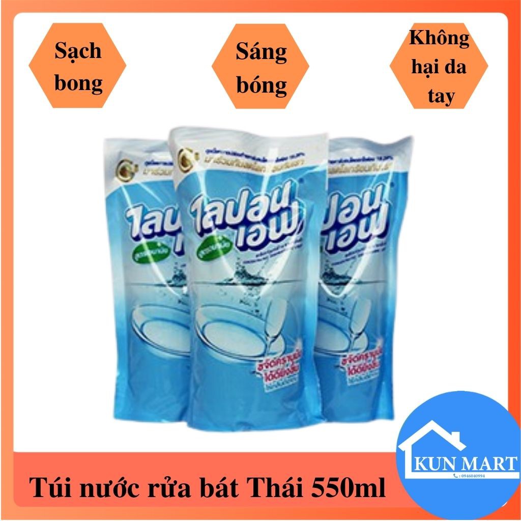 Nước Rửa Bát Thái Lan Túi 550ml