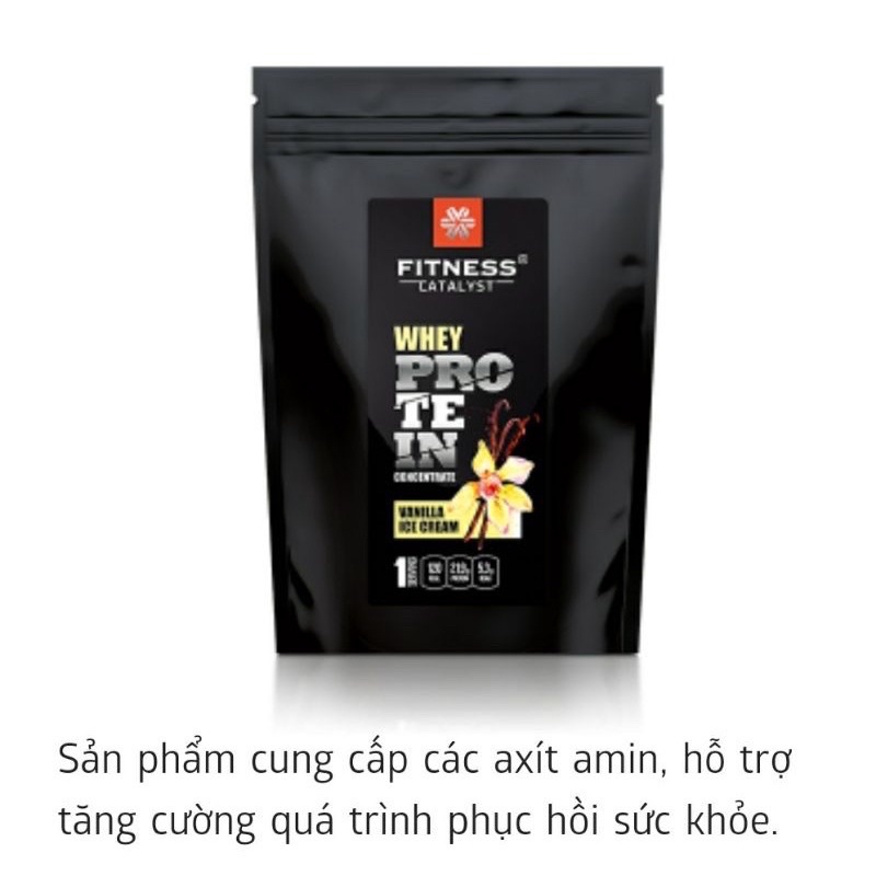 [Whey protein] chế độ ăn đặc biệt Fitness Catalyst Whey protein concentrate Vanilla Ice cream - Sibe