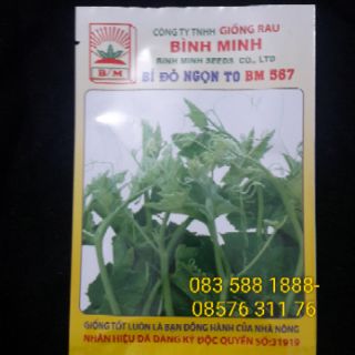 Hạt giống bí đỏ ngọn