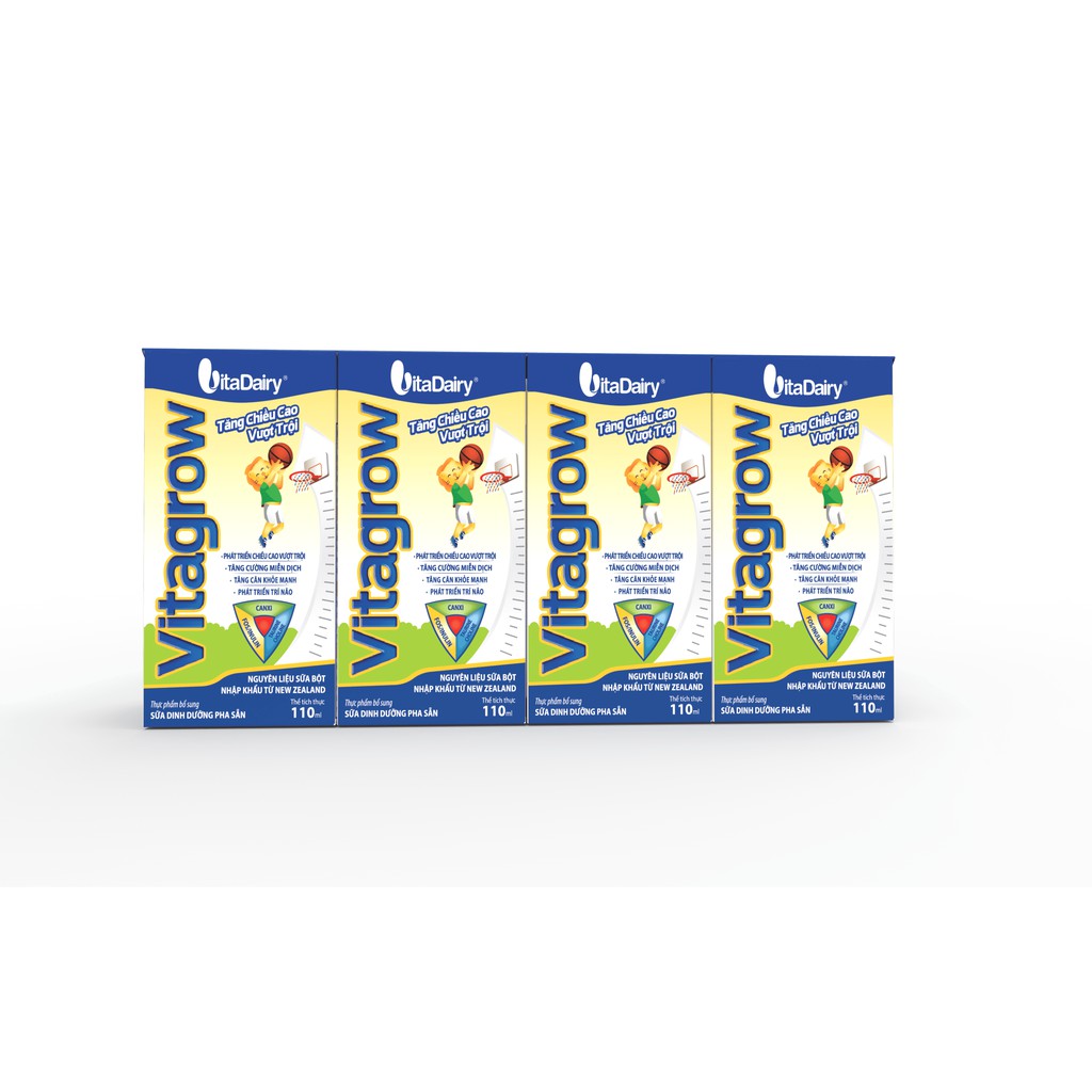 Sữa bột pha sẵn VITAGROW 110 ml - Lốc