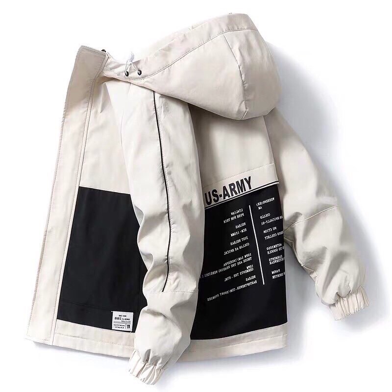 Áo Khoát Kaki Nam Hàn Quốc Cao Cấp Mẫu mới đẹp 3 Màu Xanh- Kem- Đen Chất Kaki Jean đẹp siêu bền | BigBuy360 - bigbuy360.vn
