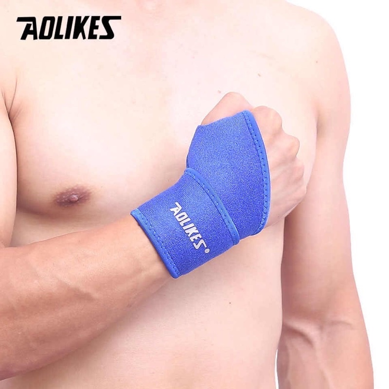 BĂNG CỔ TAY XỎ NGÓN AOLIKES CHÍNH HÃNG TẬP GYM A-7937, BĂNG CUỐN CỔ TAY BẢO VỆ KHỚP CỔ TAY