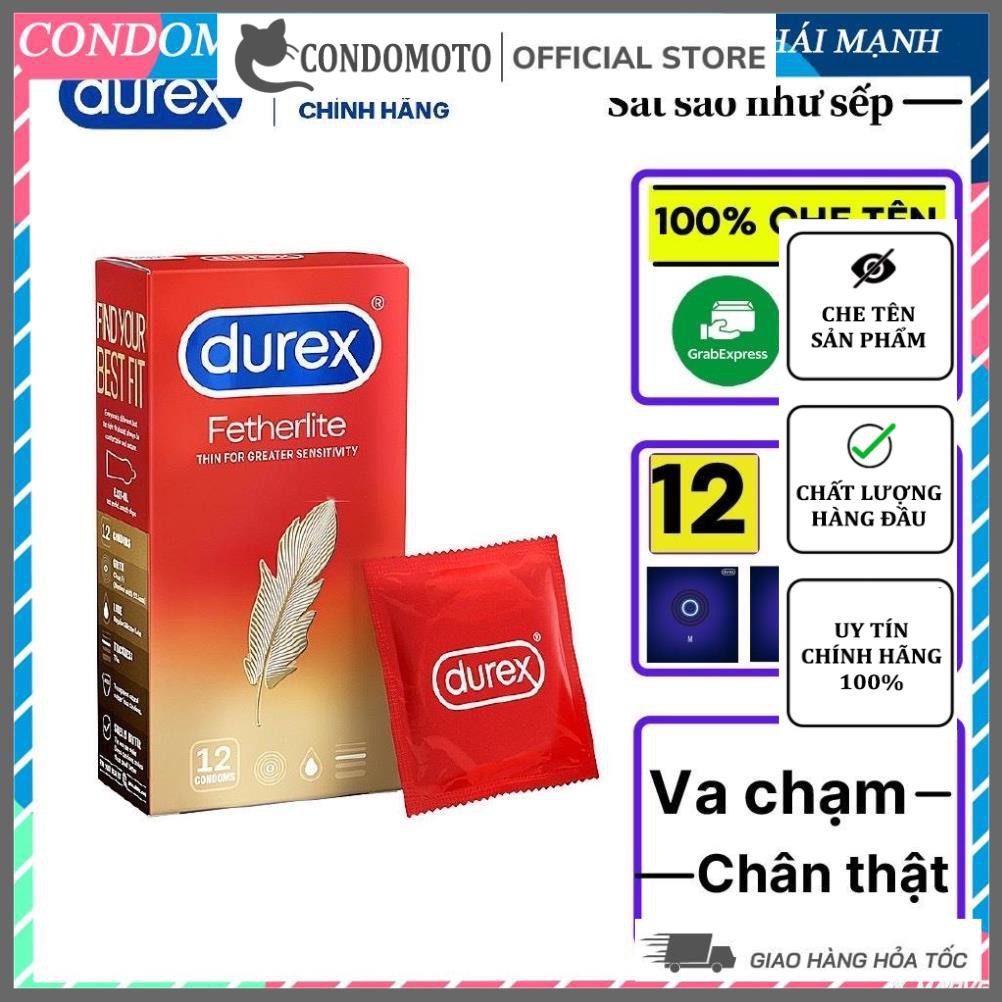 Bao cao su DUREX Fetherlite, Bcs Durex Kéo dài Thời Gian, Chống Xuất Tinh Sớm