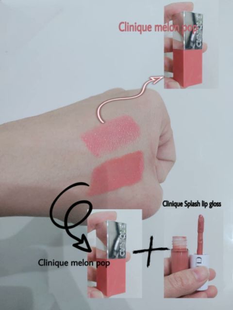 Son bóng clinique pop splash lip gloss