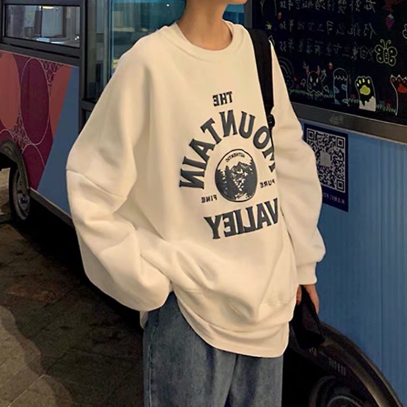 [Sẵn màu xanh, trắng] Áo hoodie chữ vòm nỉ chần bông dày dặn hàng Quảng Châu | BigBuy360 - bigbuy360.vn