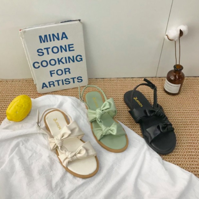 Dép sandal bèo tiểu thư