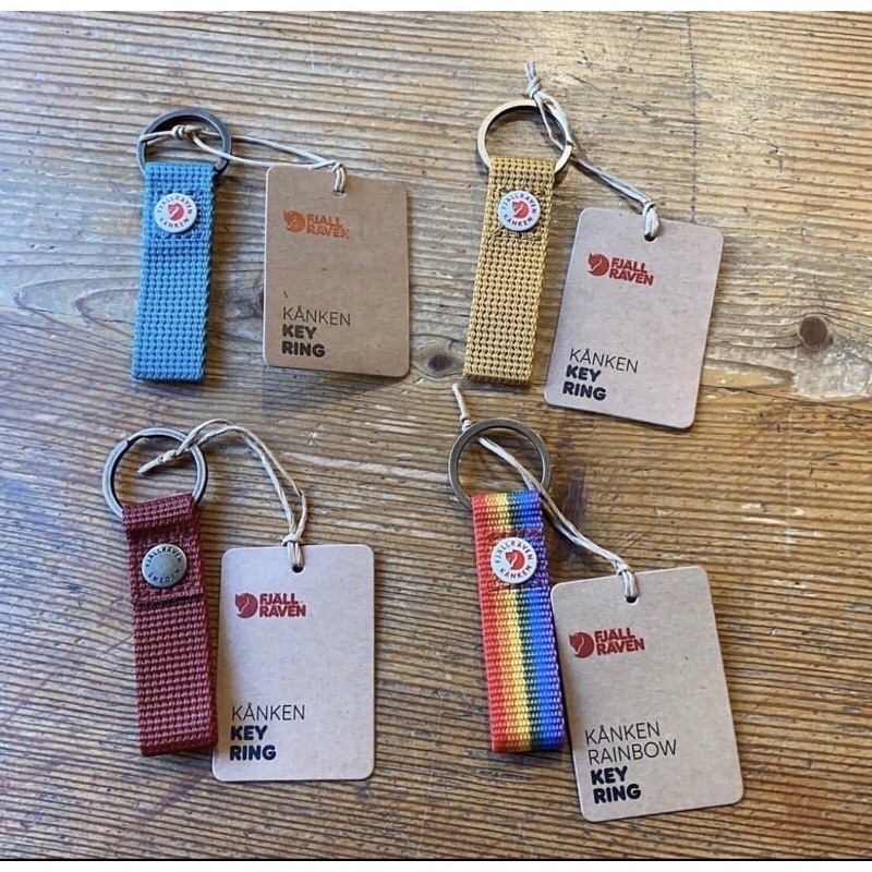 KanKen Keyring Móc khoá balo Kanken cầu vồng