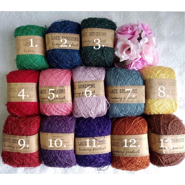 Sợi lace nhũ