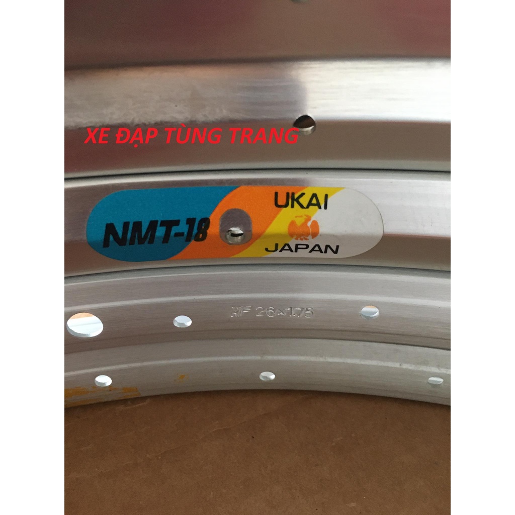 NIỀNG / VÀNH XE ĐẠP UKAI 2 lớp Made in JAPAN 26INCH